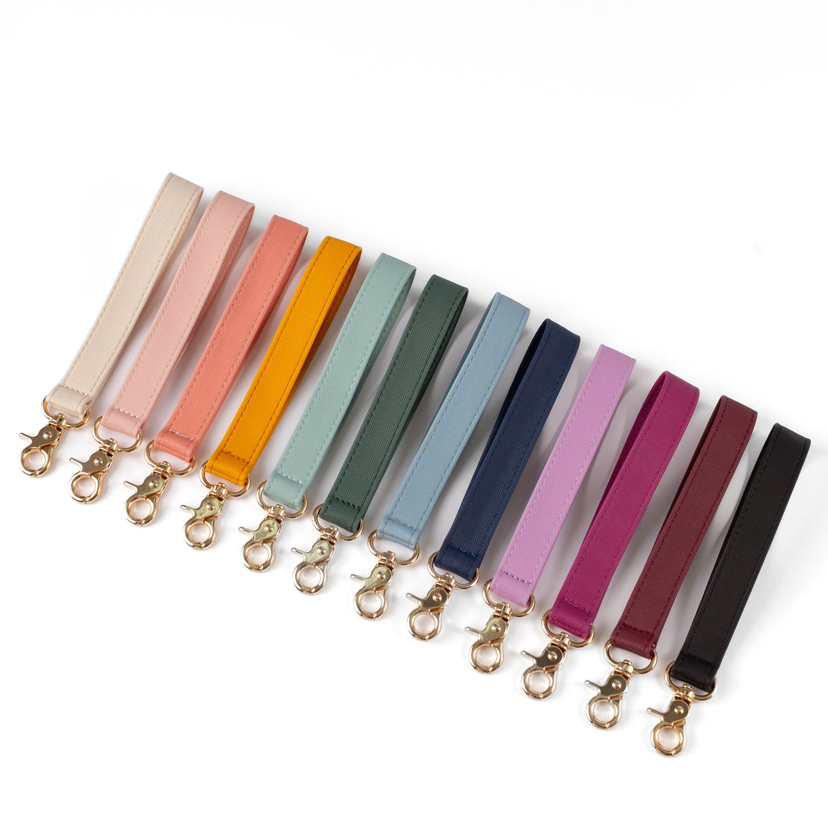 Solid Wristlet Keychain: Lilac