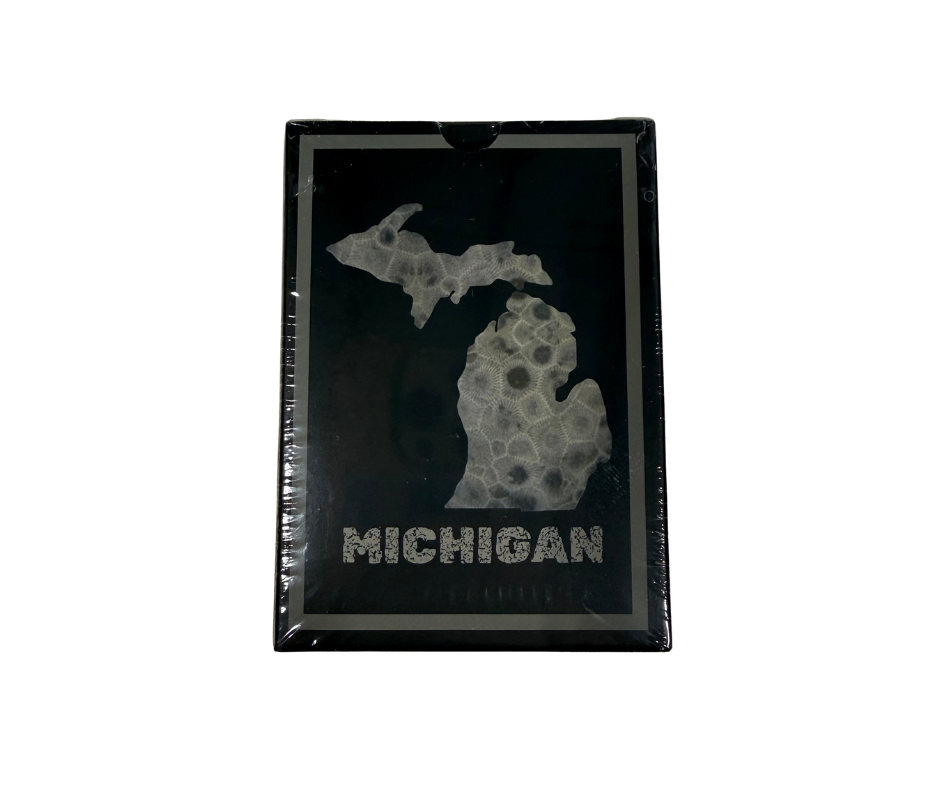 Michigan Playing Cards- Michigan Petoskey Stone