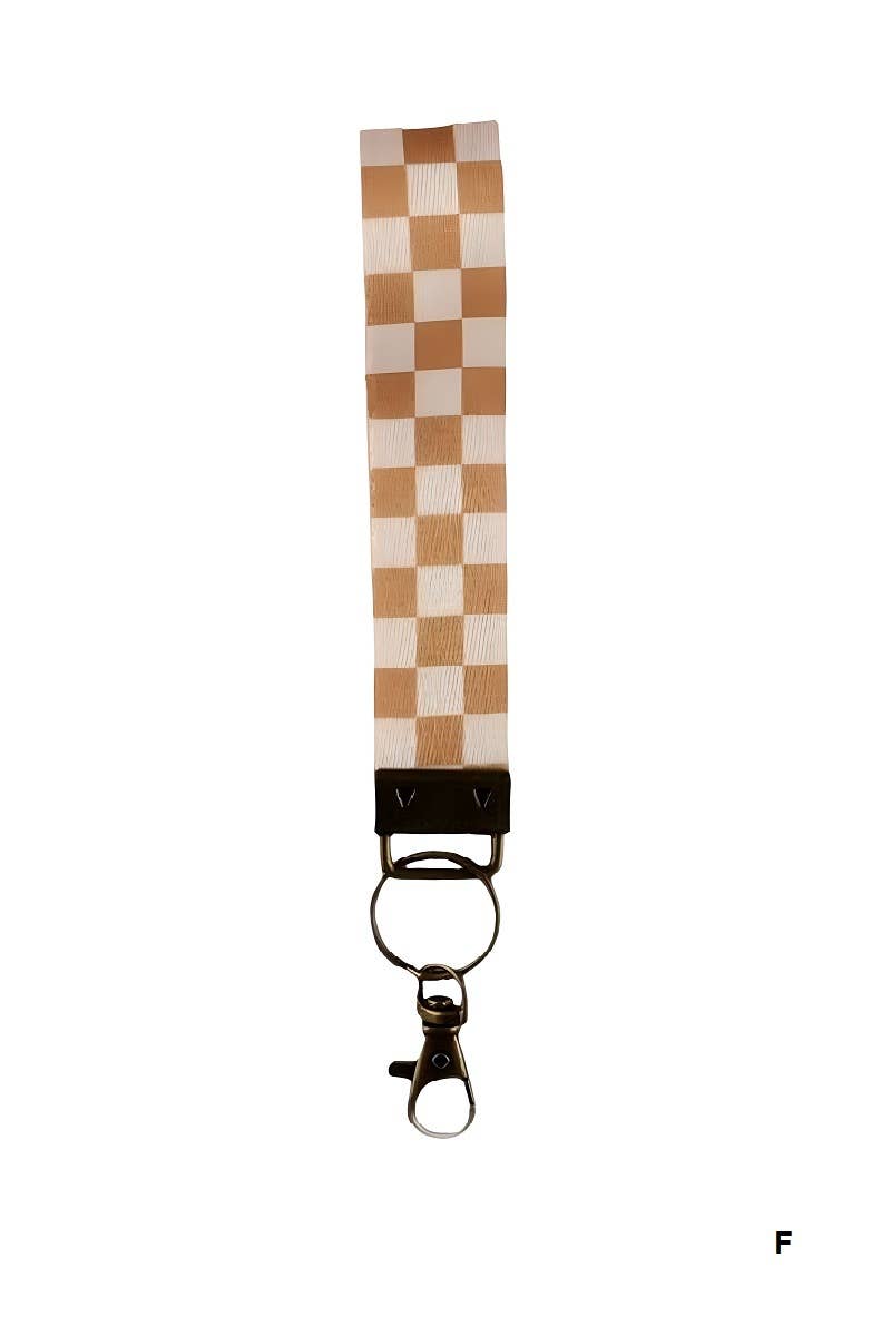 Trendy Design Wristlet Keychain Lanyard