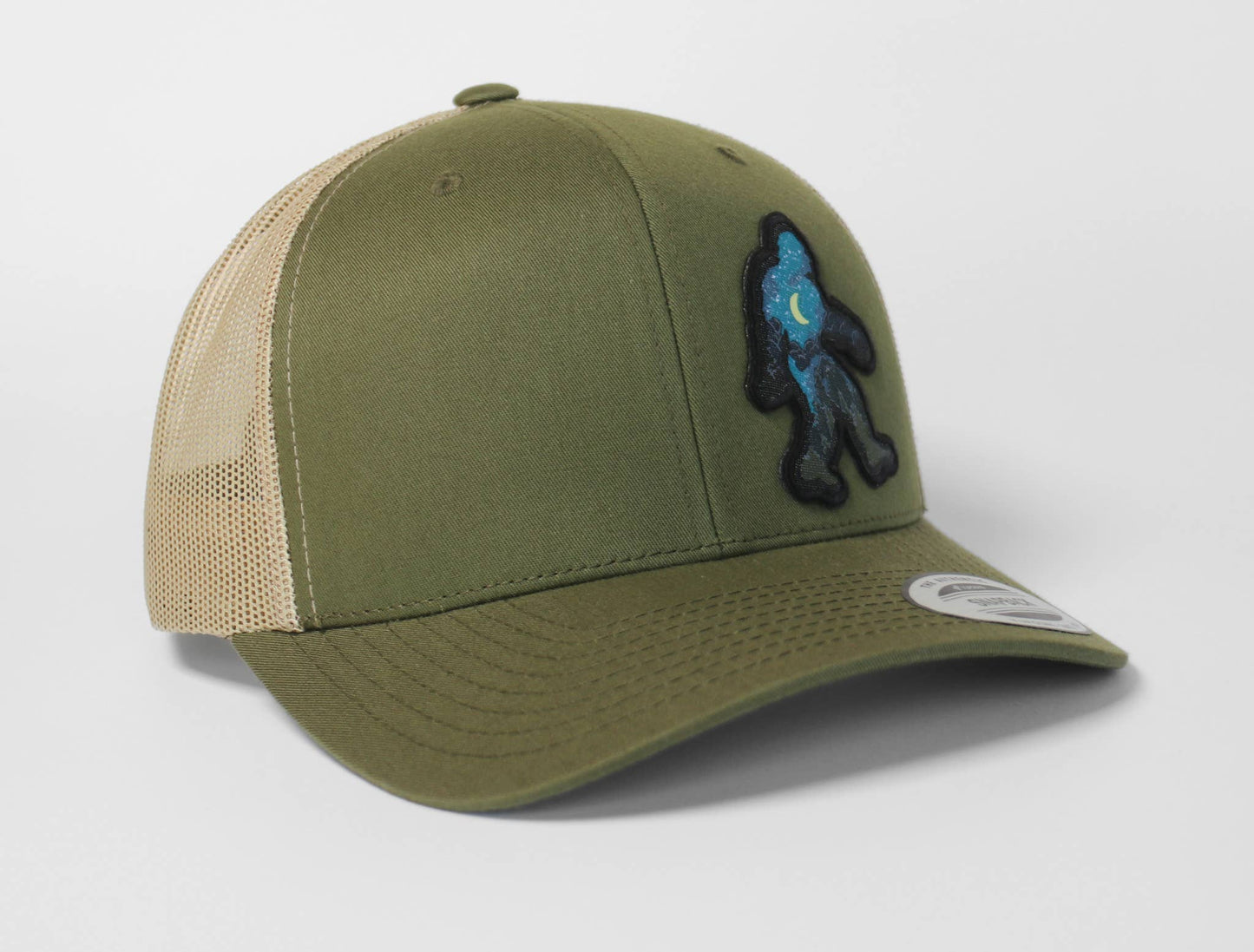 Bigfoot Night Sky Trucker Hat