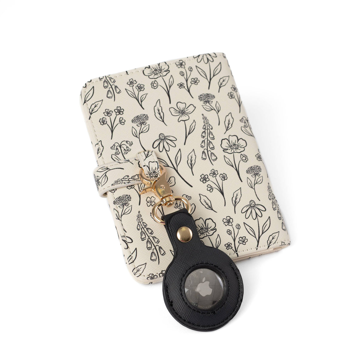 Solid AirTag Keychain: Lilac