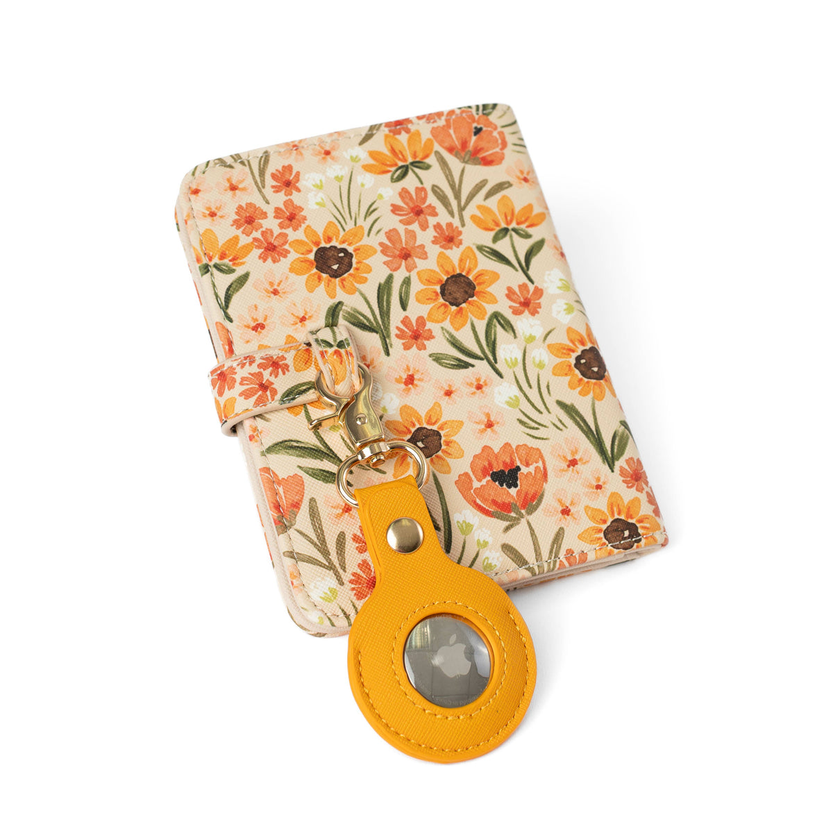 Solid AirTag Keychain: Lilac