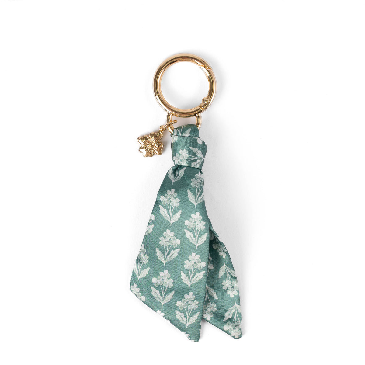 Floral Satin Keychain: Primrose Petals