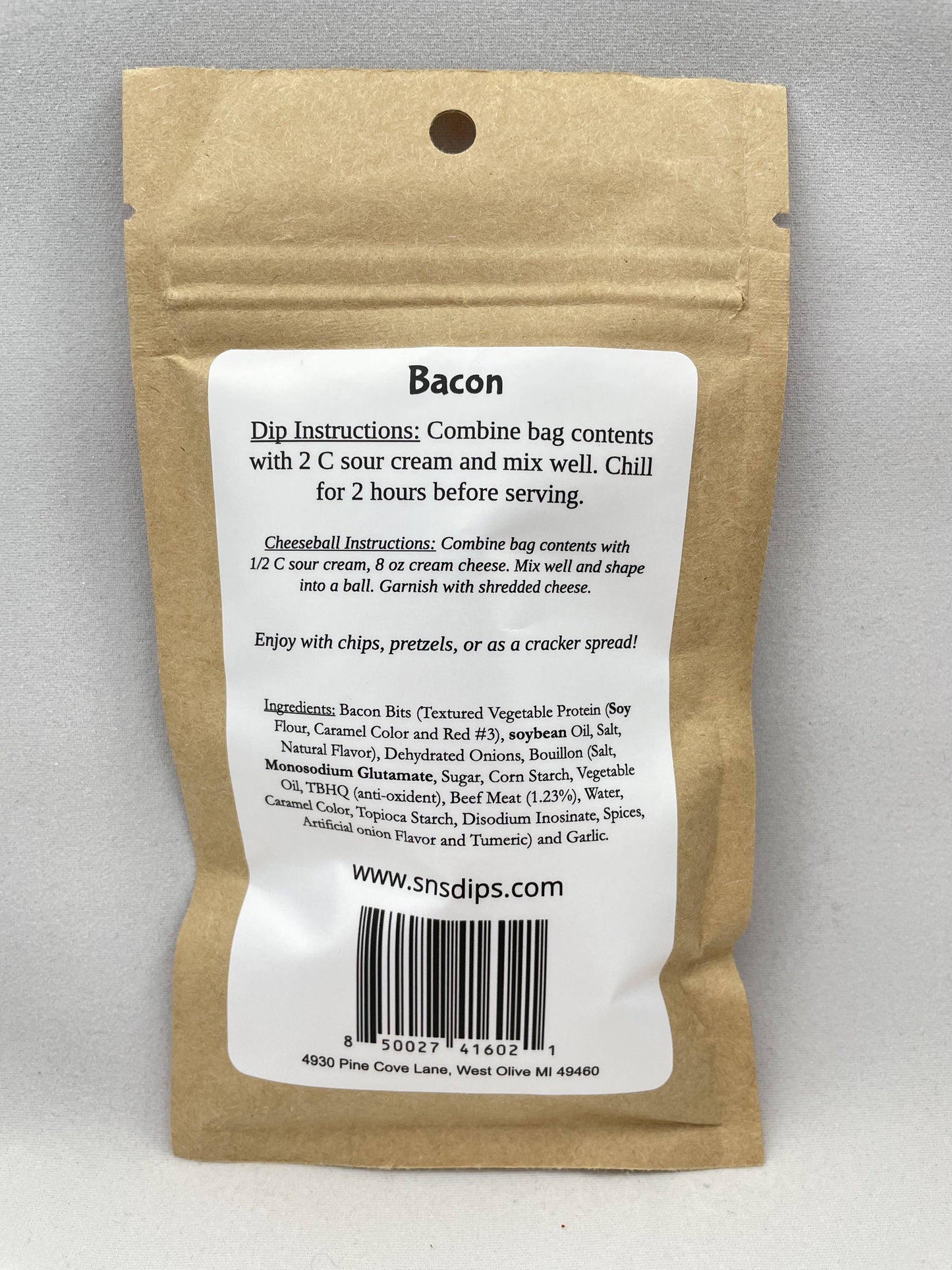 Bacon Dip Mix