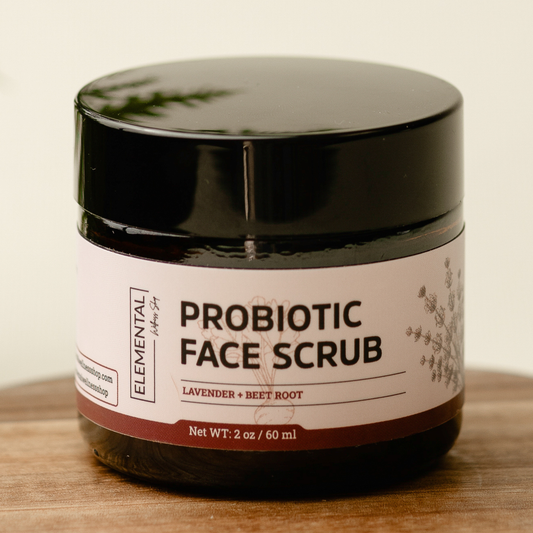 Probiotic Face Scrub | Lavender | Natural Exfoliation