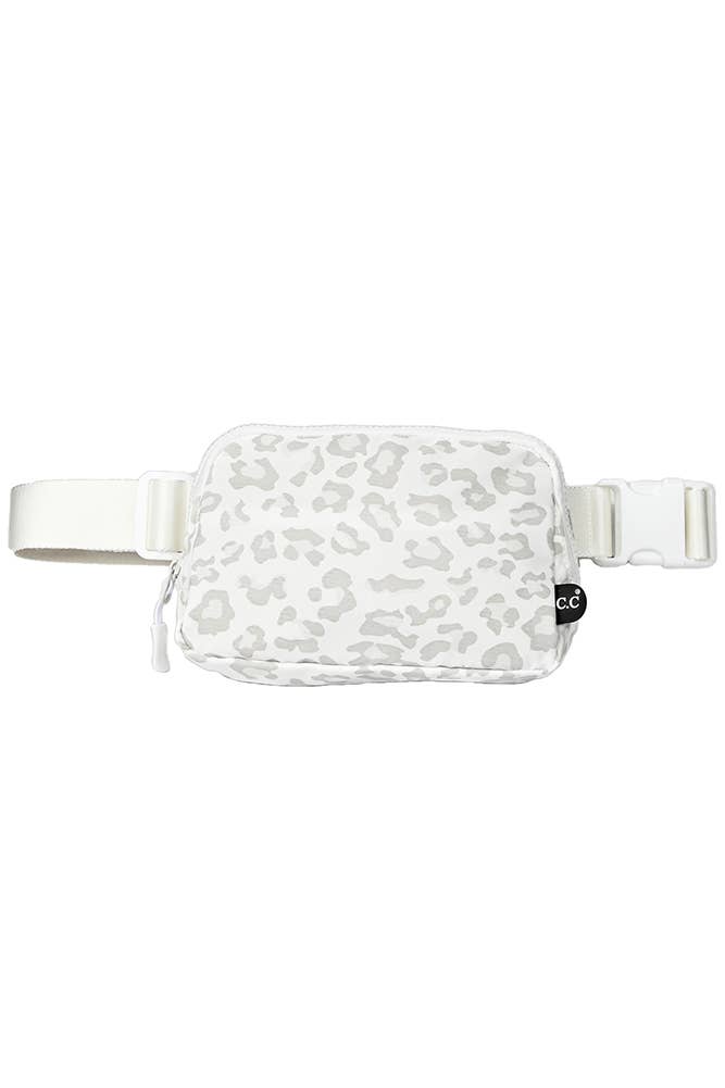 C.C Leopard Pattern Fanny Pack