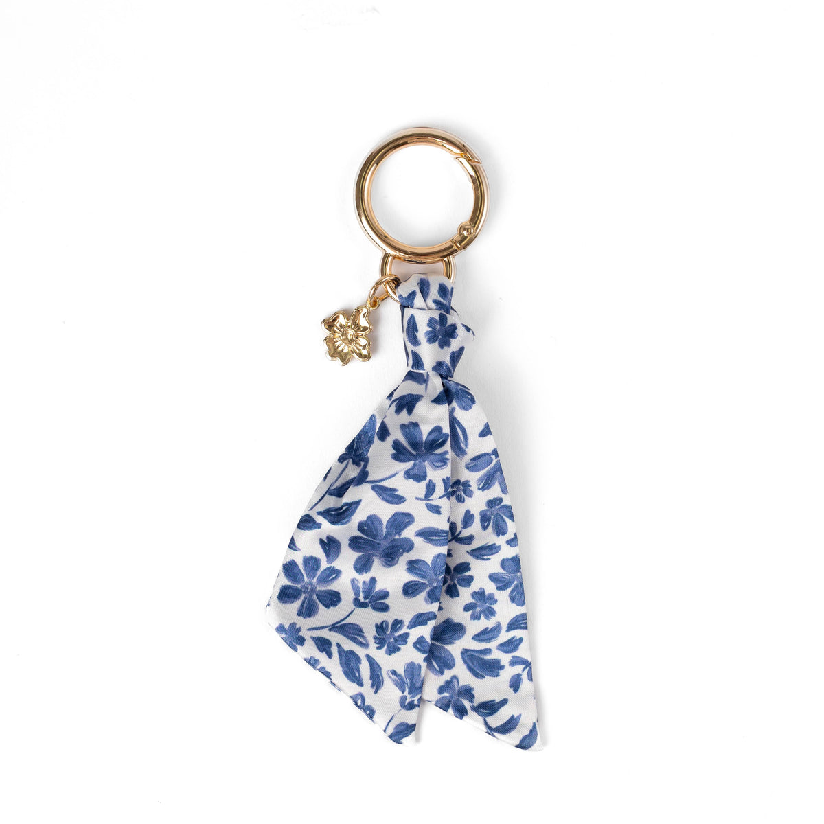 Floral Satin Keychain: Primrose Petals