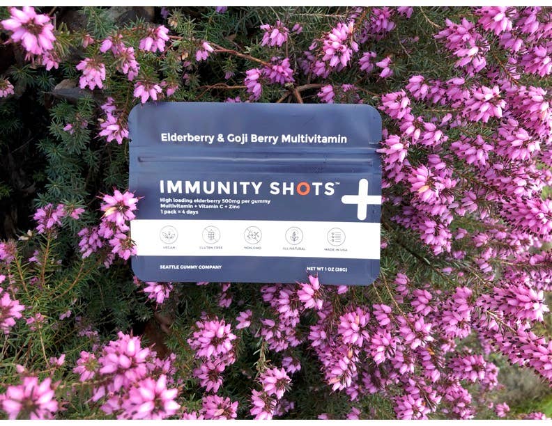 Mocca Shots-Immunity Shots Elderberry Goji Berry Multivitamin One Packet (4 days supply)