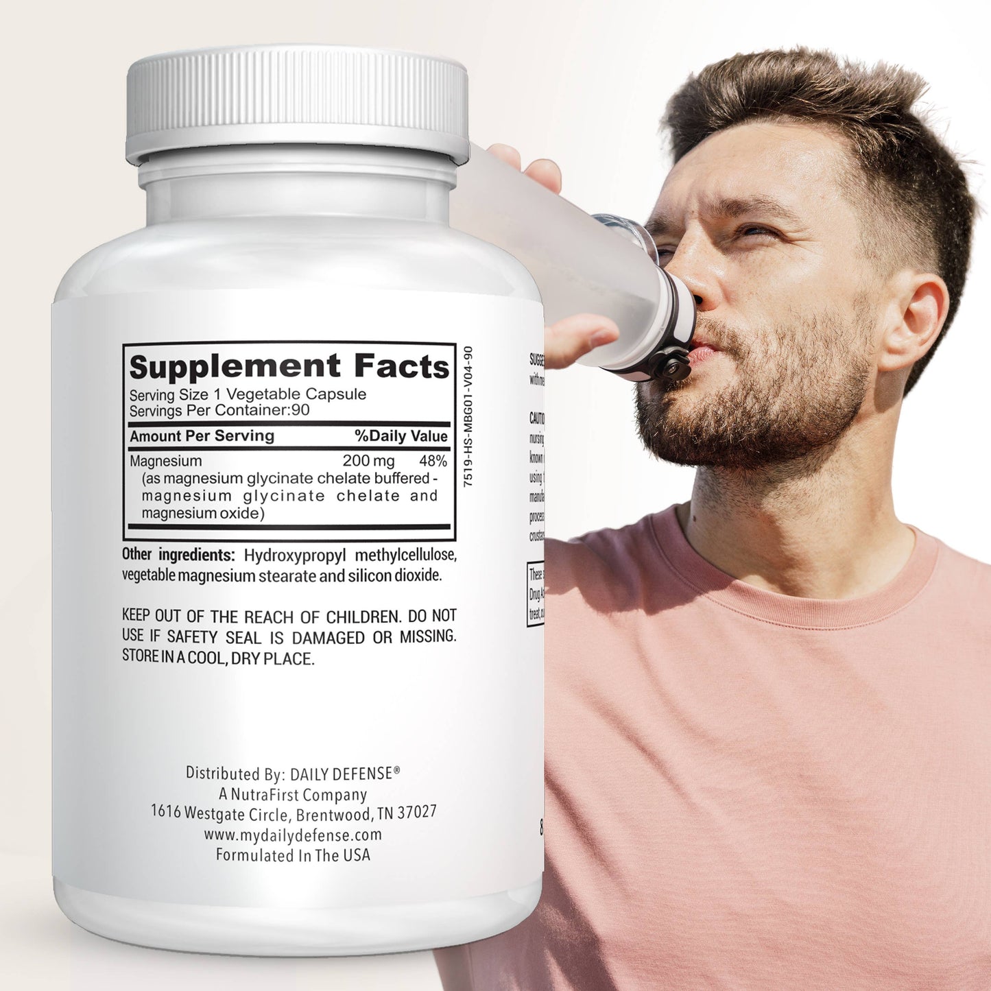 MAGNESIUM GLYCINATE Cardiometabolic Musculoskeletal Support