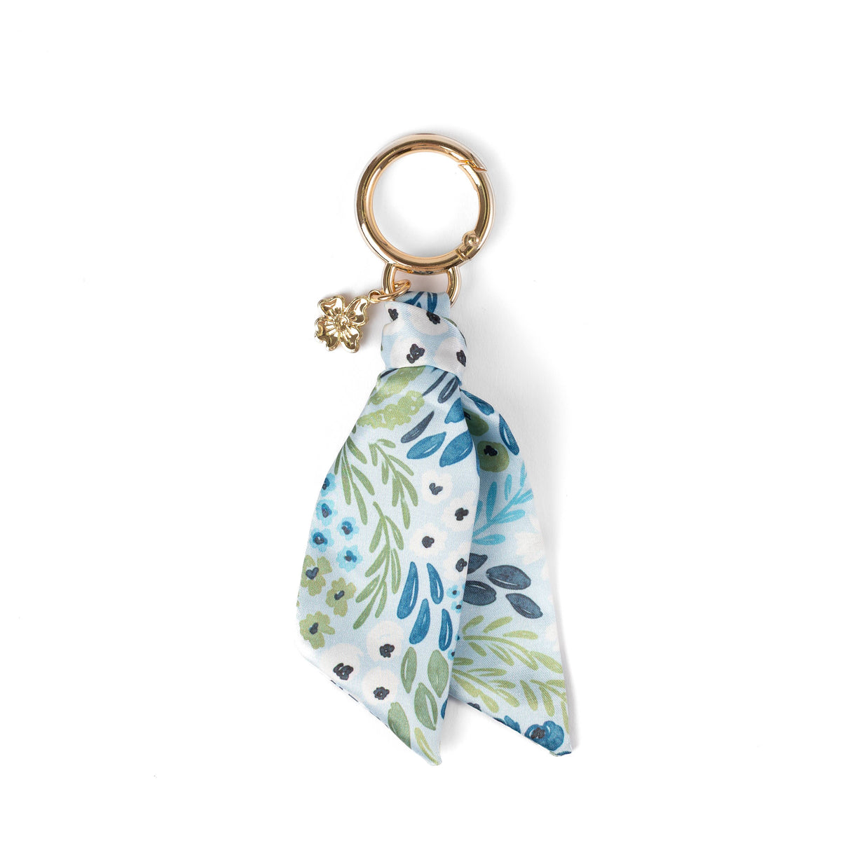 Floral Satin Keychain: Primrose Petals