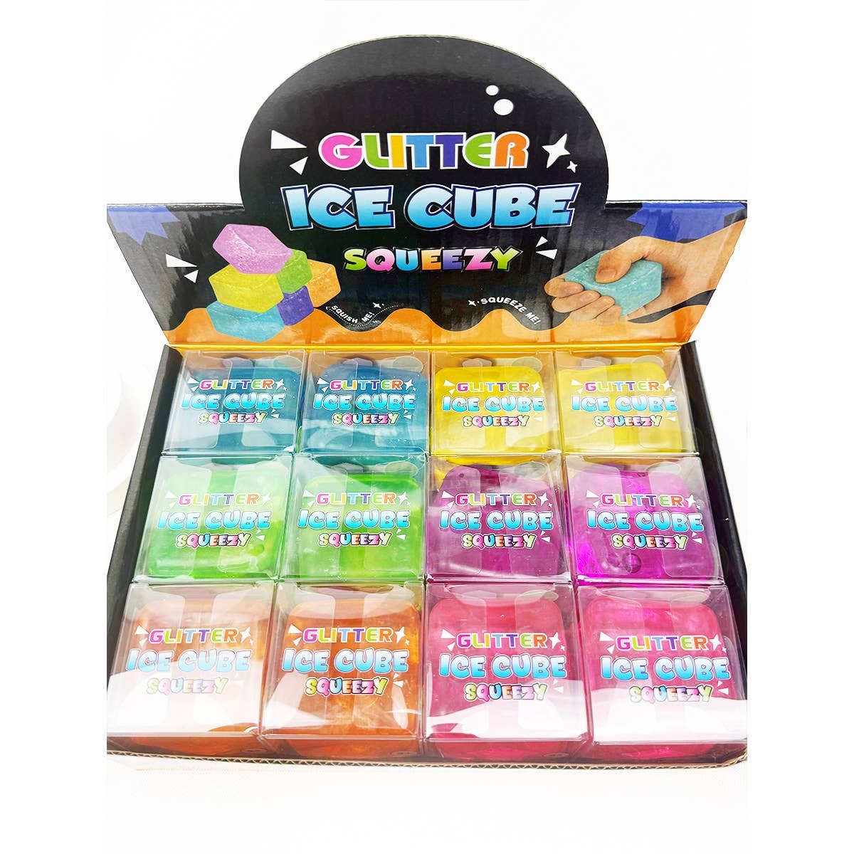 Maltose Ice Cube Squishy Toy