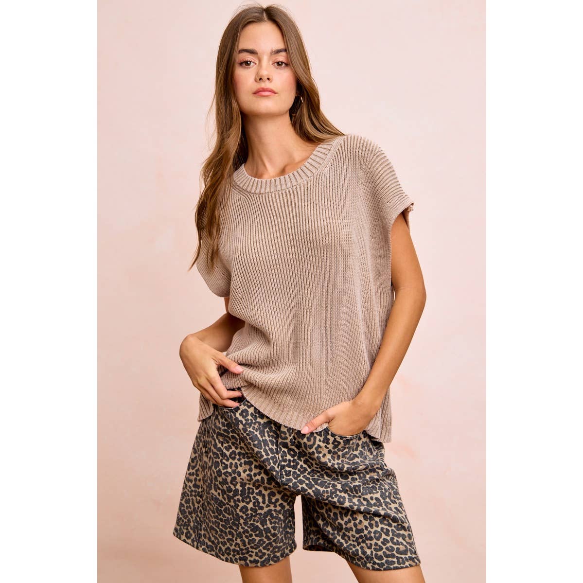 Leopard Print Shorts