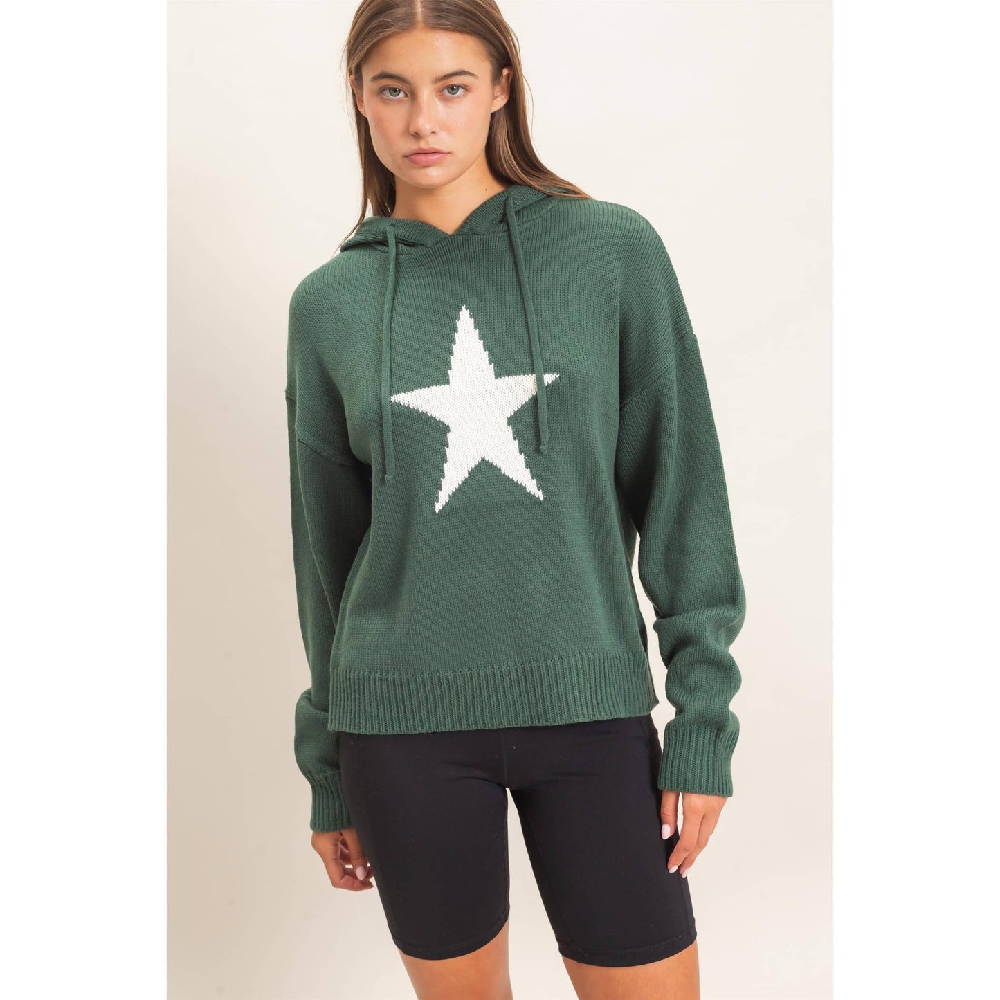 Star Hooded Sweater