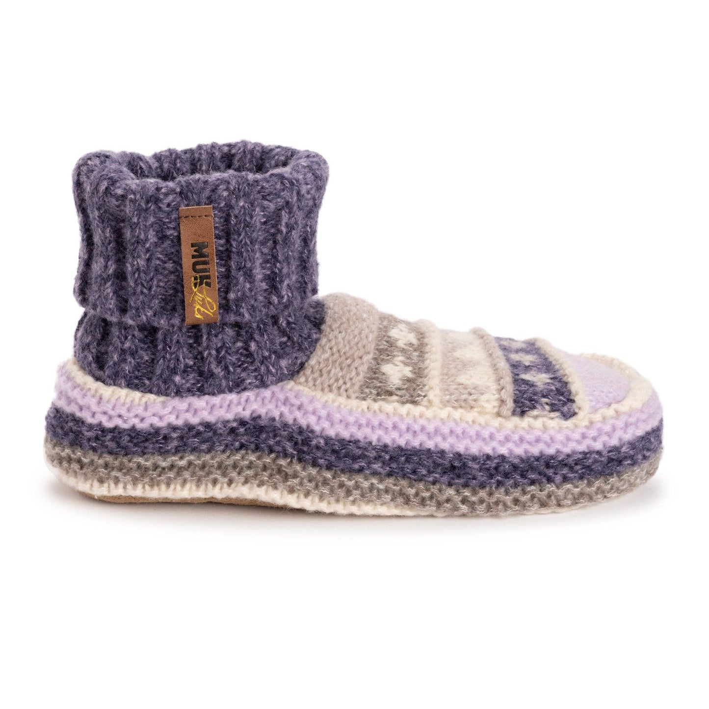 Muk Luks Women's Luxe Short Slipper Sock