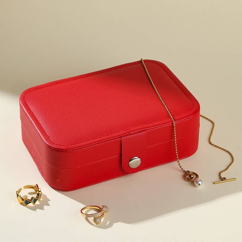 Jewelry organizer travel case, large