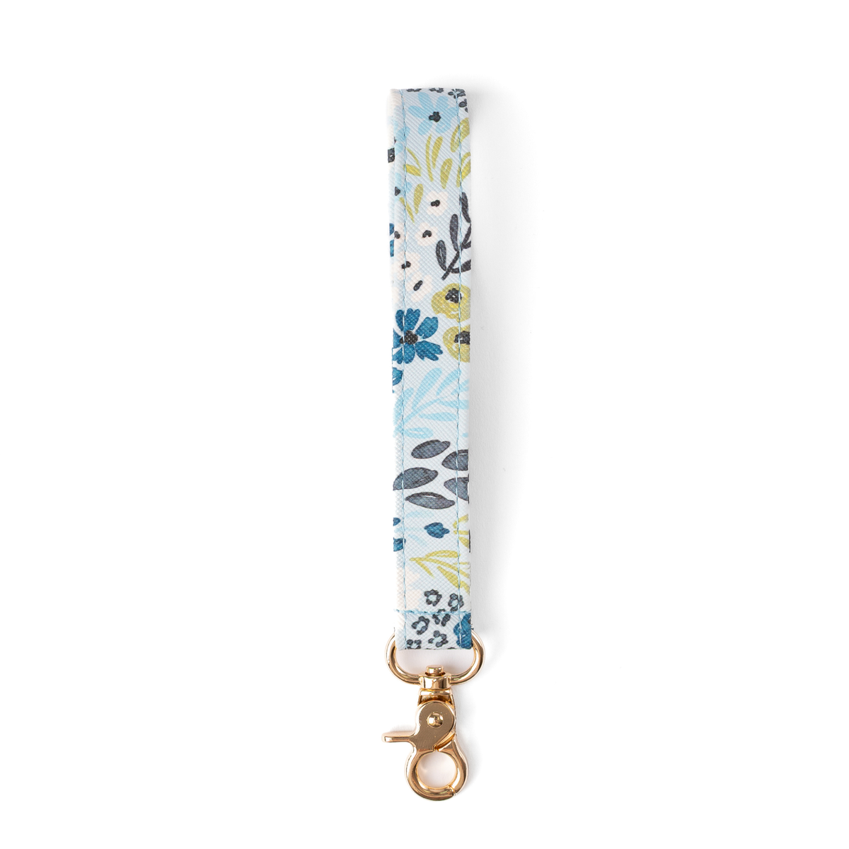 Floral Wristlet Keychain: Pressed Floral
