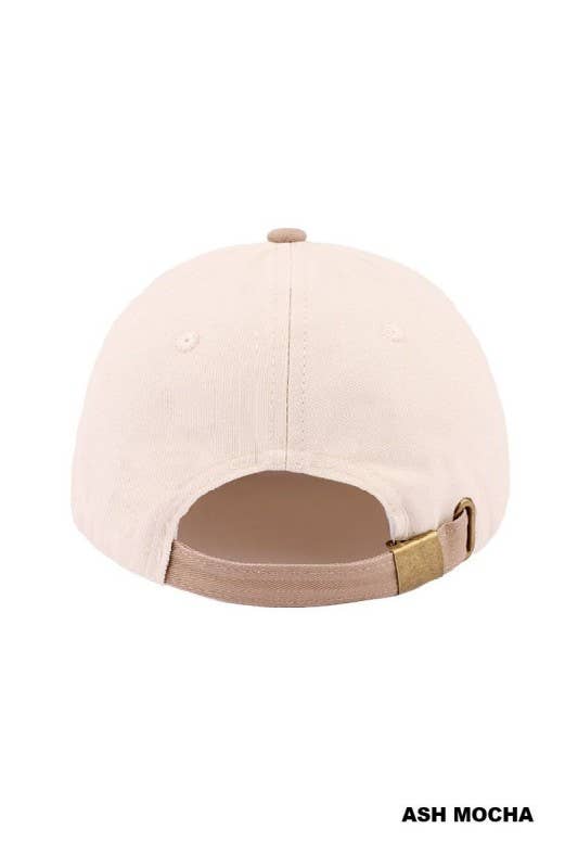 I'm Yours No Refunds Two Tone Canvas Cotton Cap: COW