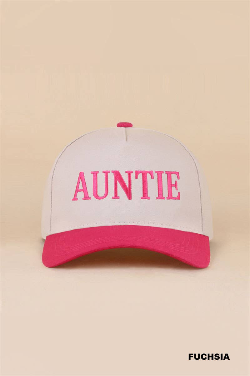 Auntie Two Tone Snapback Hat: LEOPARD