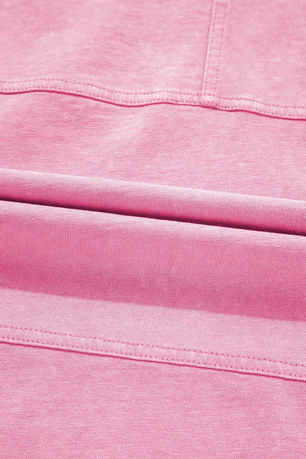 Mineral Wash Exposed Seam Wide Leg Cargo Pansts (S-XL)