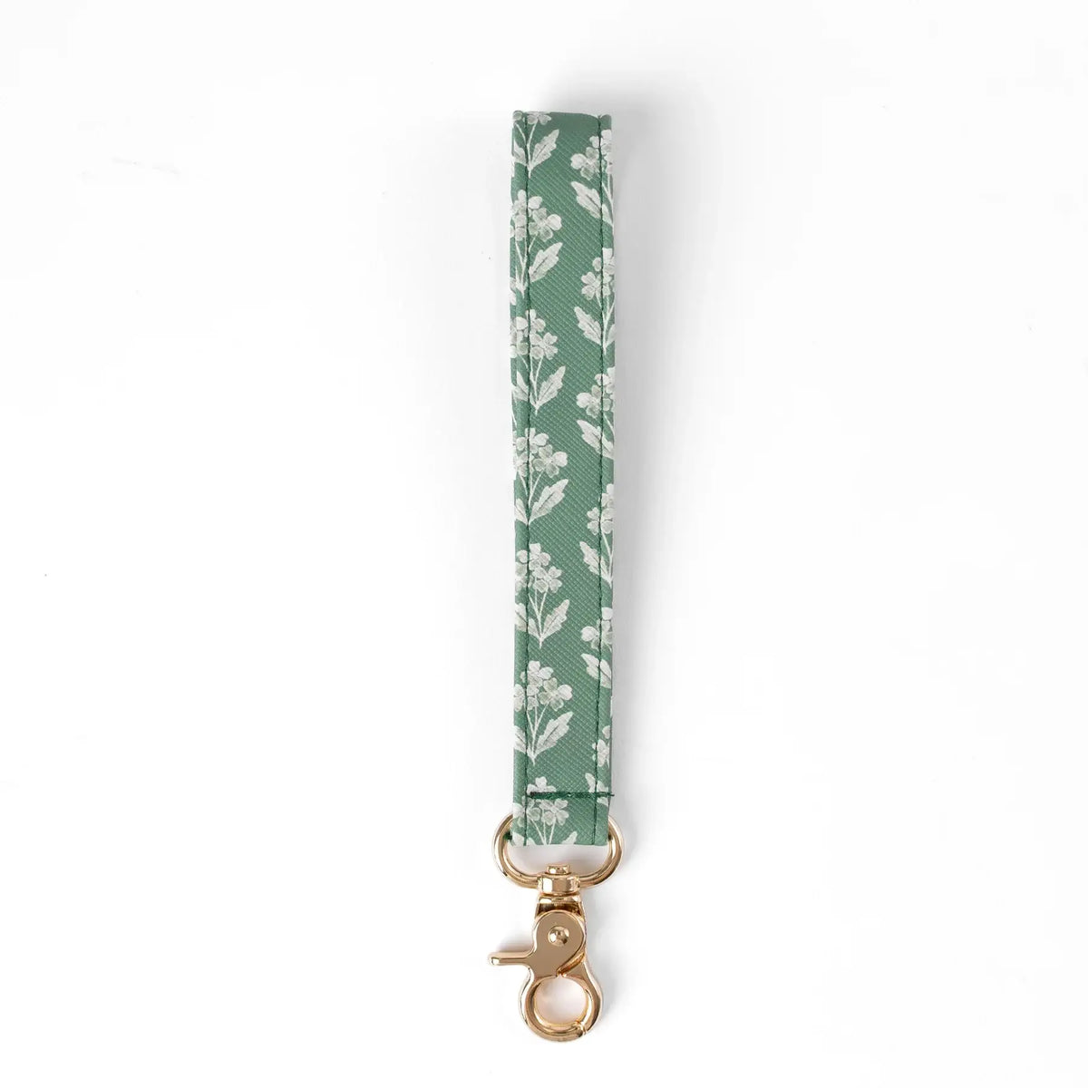 Floral Wristlet Keychain: Lilac Floral