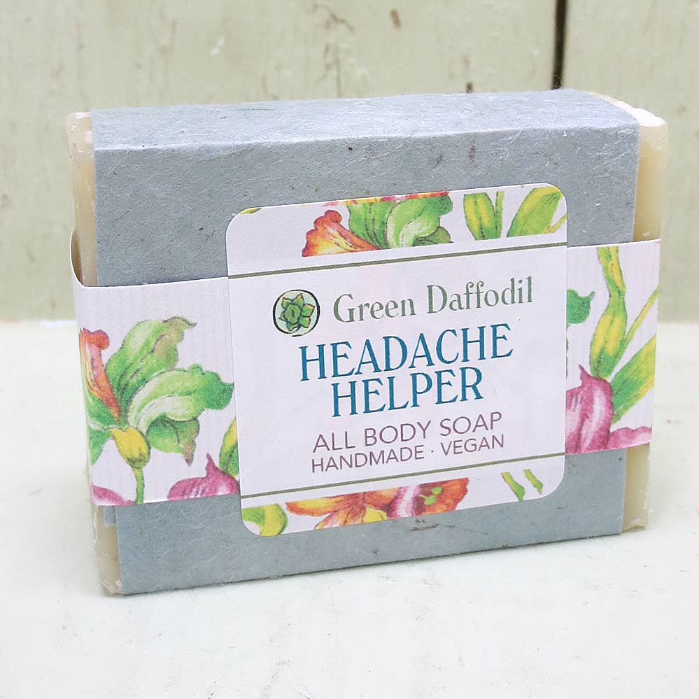 Headache Helper Natural Handmade Bar Soap