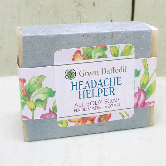 Headache Helper Natural Handmade Bar Soap