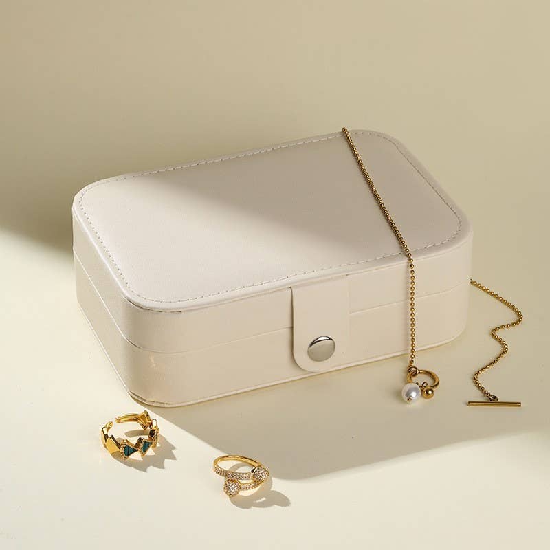 Jewelry organizer travel case, large