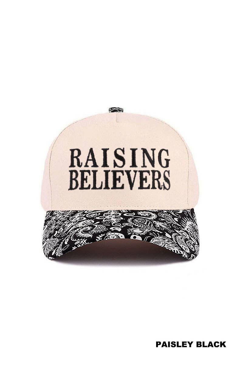 Raising Believers Two Tone Cotton Hat: CAMO