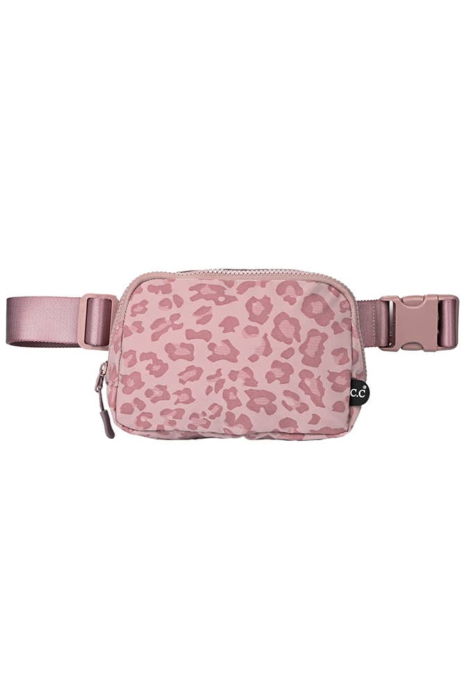C.C Leopard Pattern Fanny Pack
