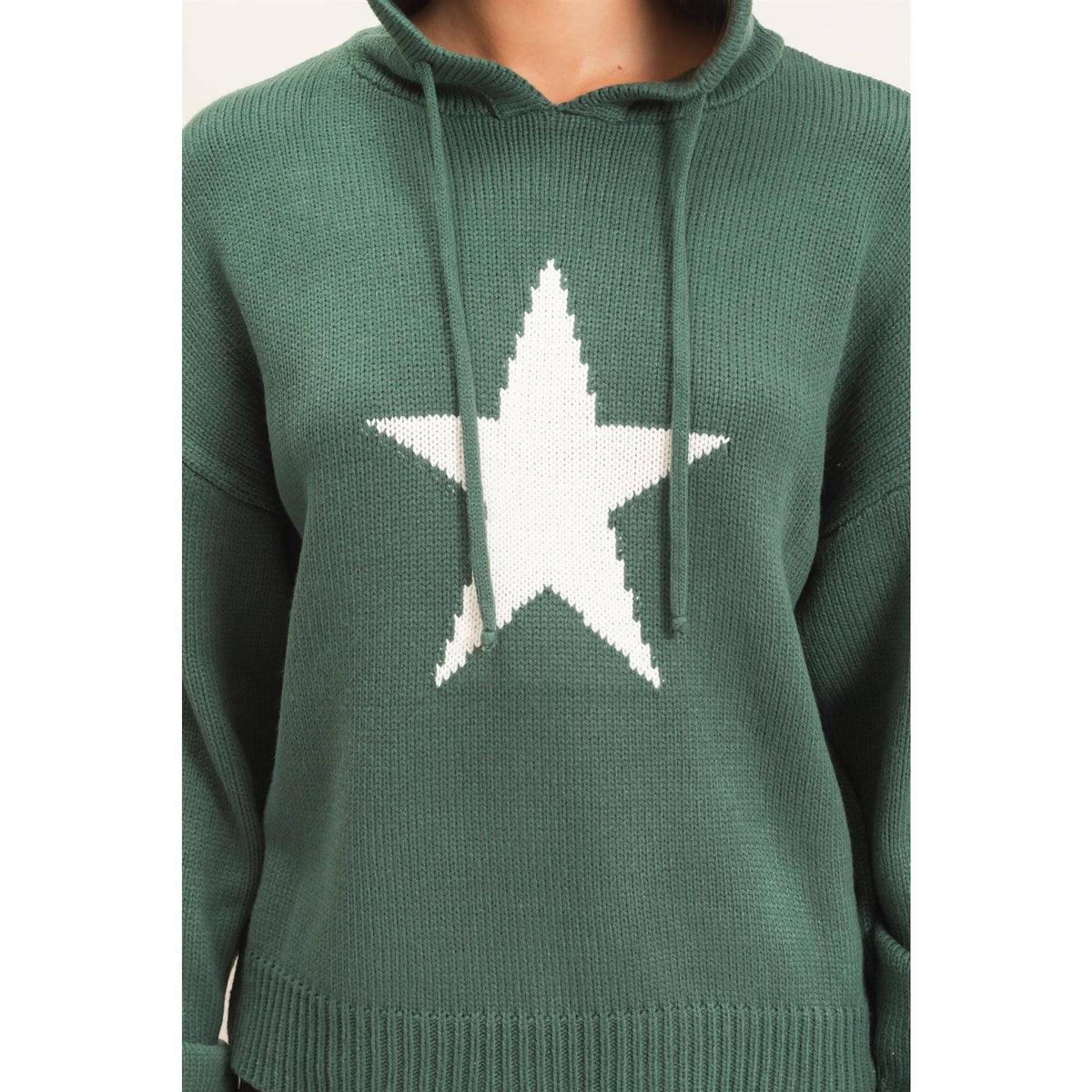 Star Hooded Sweater