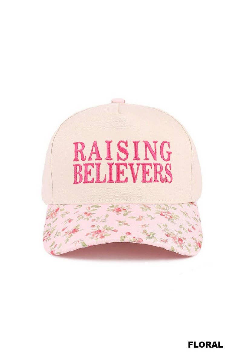 Raising Believers Two Tone Cotton Hat: CAMO