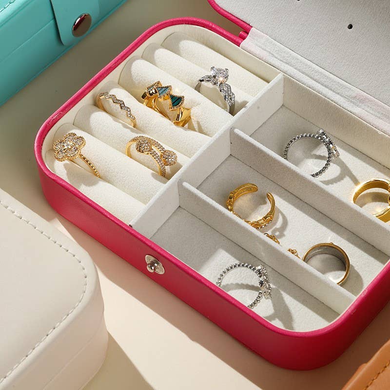 Jewelry organizer travel case, large