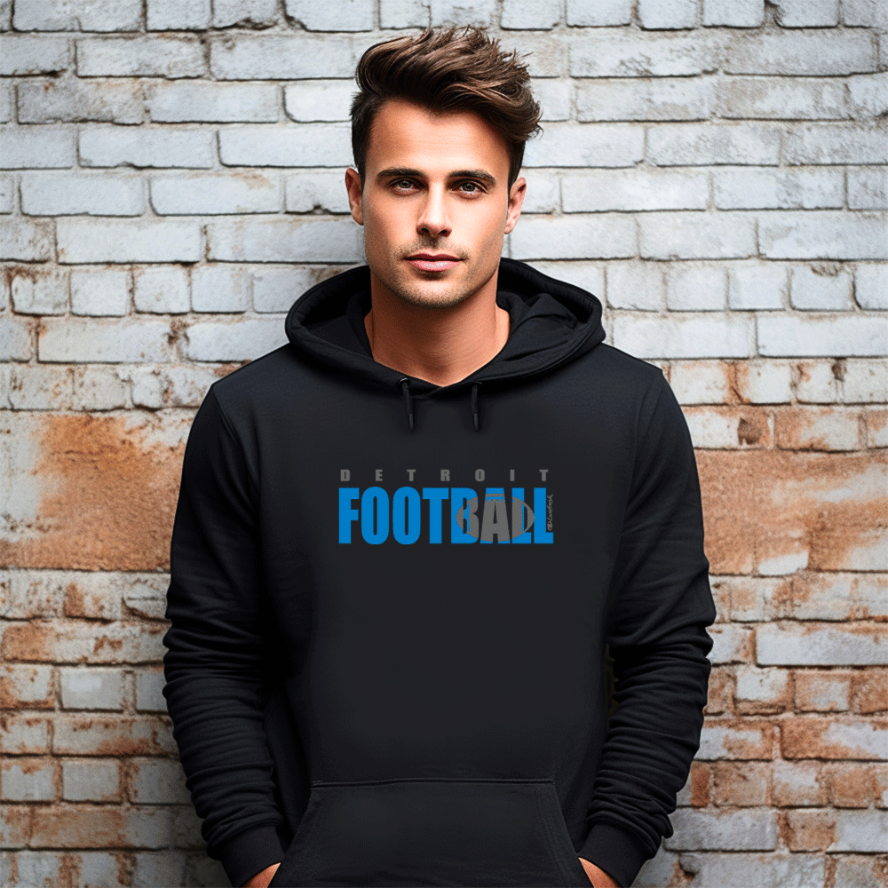 Motown Football - Classic Hoodie - Detroit Football