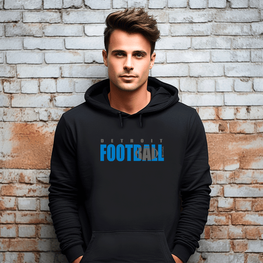 Motown Football - Classic Hoodie - Detroit Football