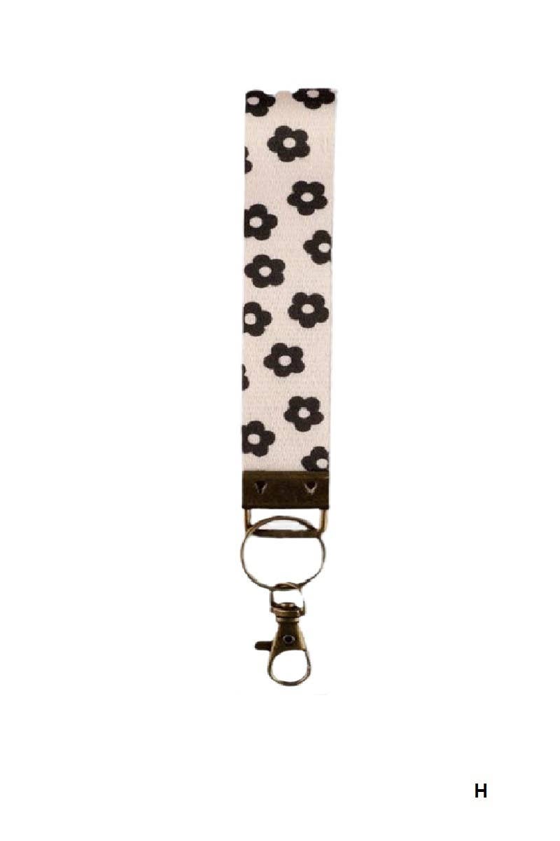 Trendy Design Wristlet Keychain Lanyard