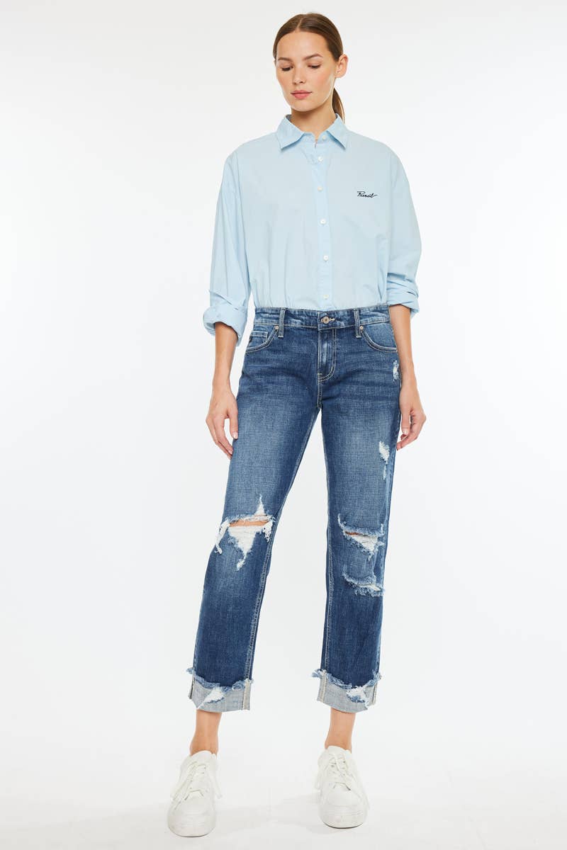 Boyfriend Fit Kan Can jeans