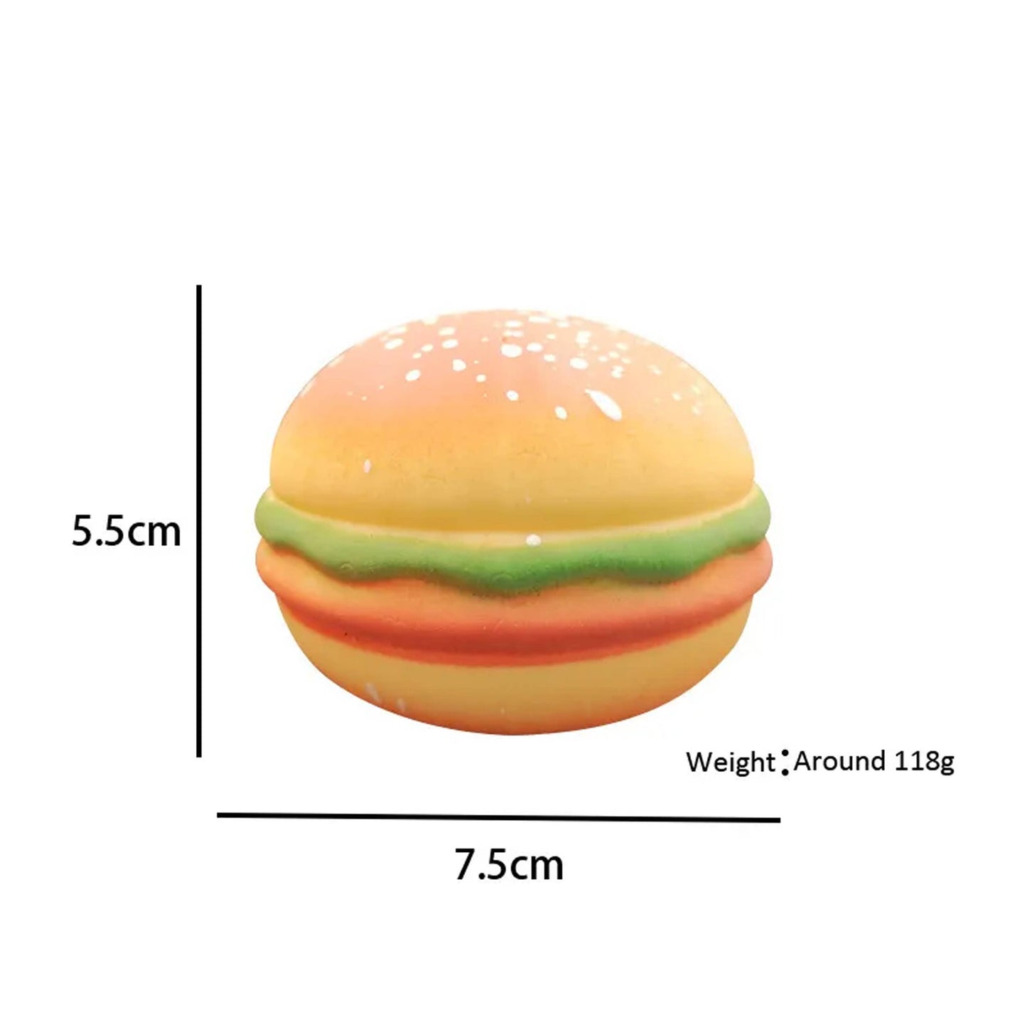 Hamburger Squeeze Soft Fidget Kids Toy