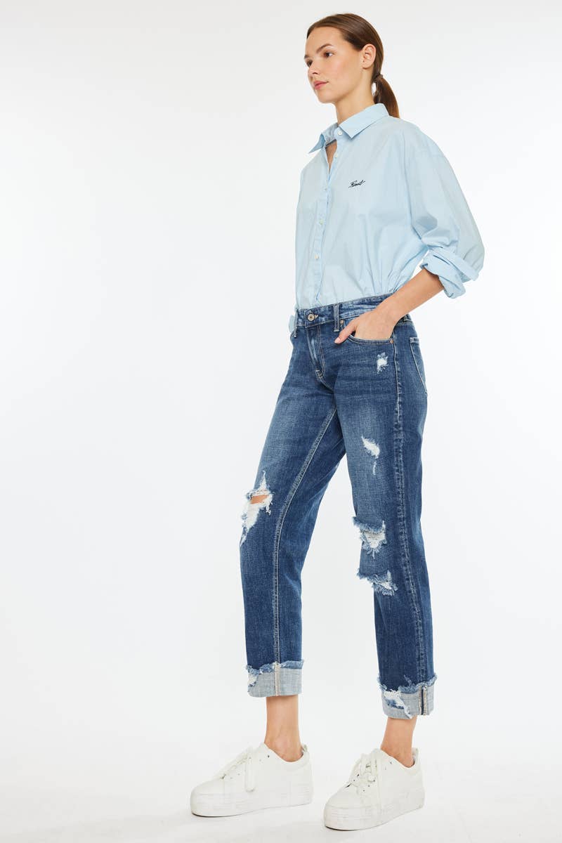 Boyfriend Fit Kan Can jeans