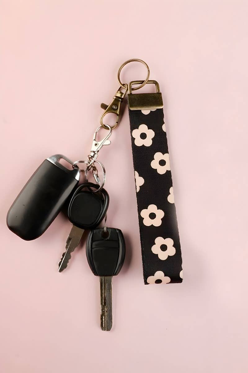 Trendy Design Wristlet Keychain Lanyard