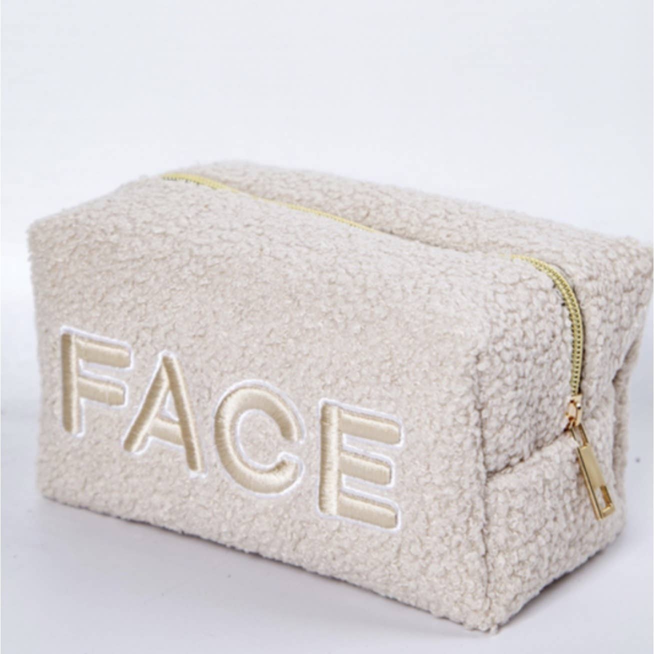 Lettered Teddy Cosmetic Bags
