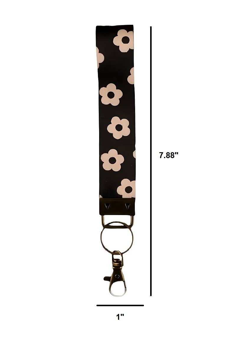 Trendy Design Wristlet Keychain Lanyard