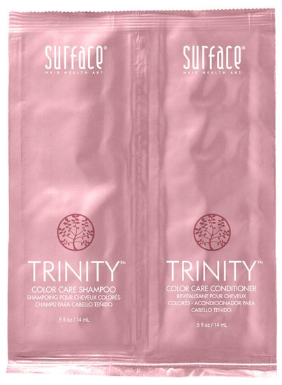 Surface Hair -Trinity Color Care Shampoo and Conditioner Duo Foil 0.5oz