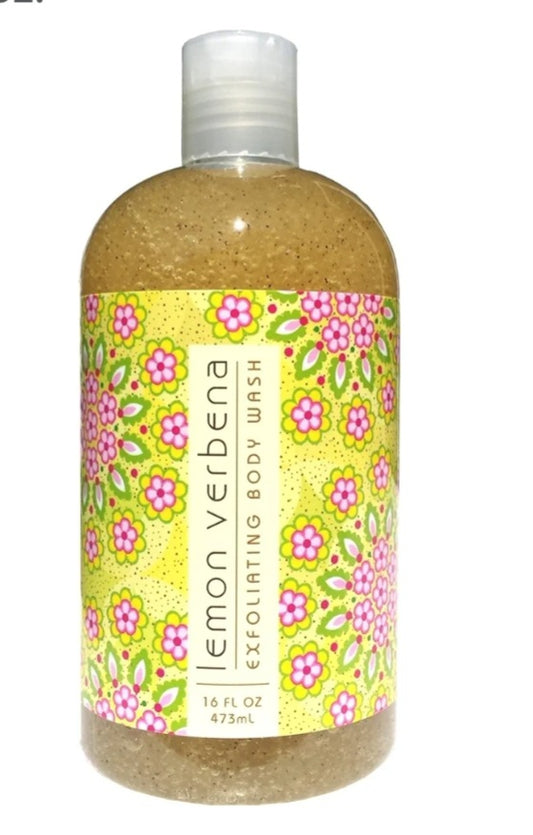 Lemon Verbaba Exfoliating Body Wash
