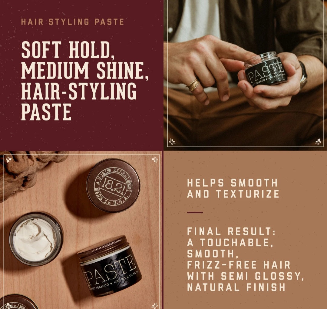 Hair Styling Paste - Sweet Tobacco