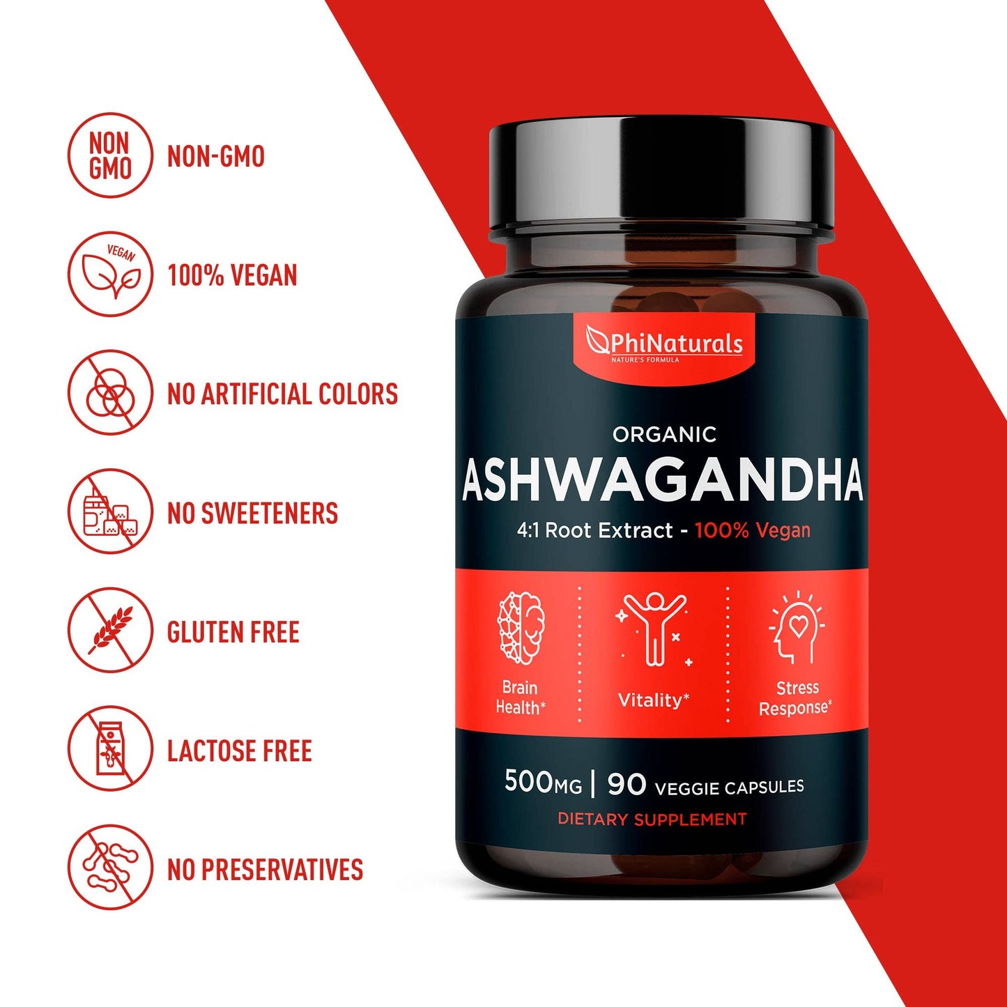 Ashwagandha Organic Herbal Supplement