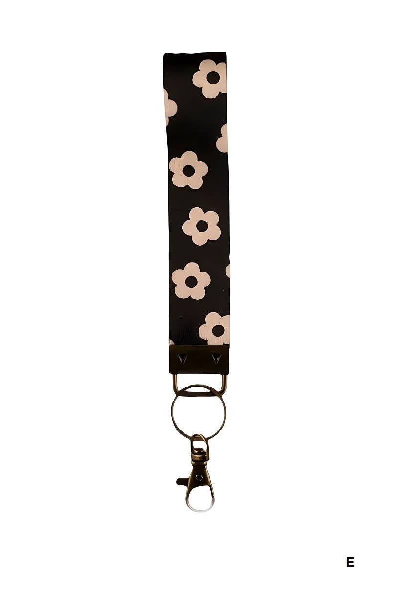 Trendy Design Wristlet Keychain Lanyard