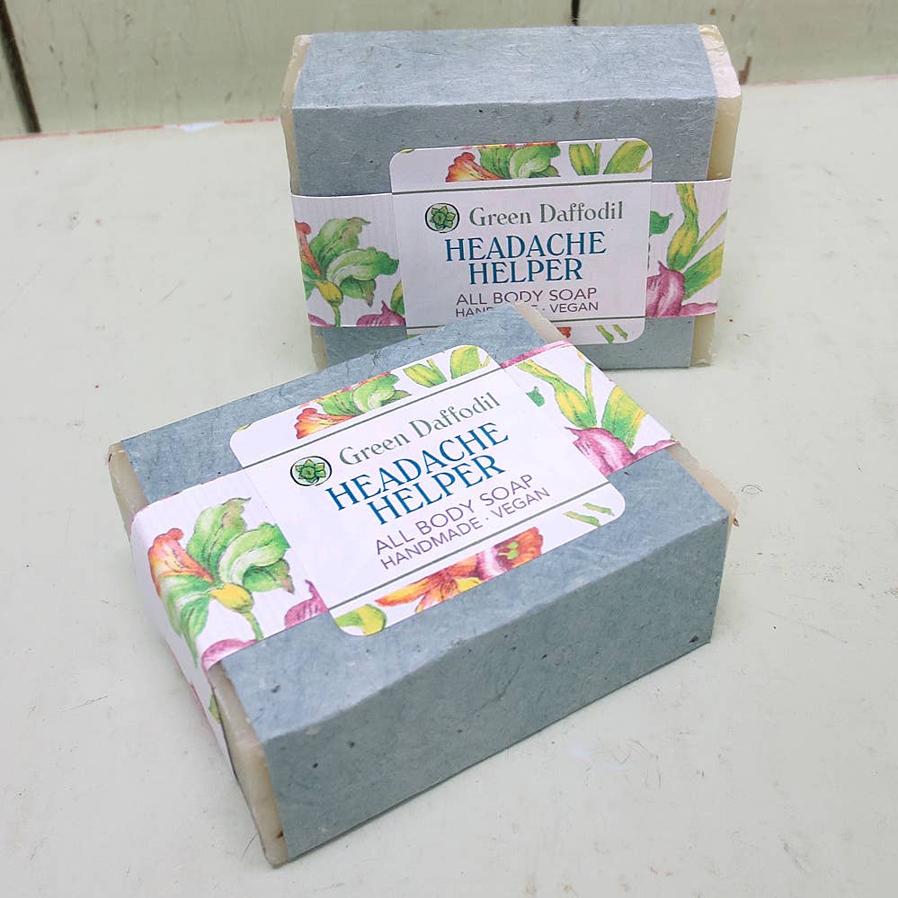 Headache Helper Natural Handmade Bar Soap