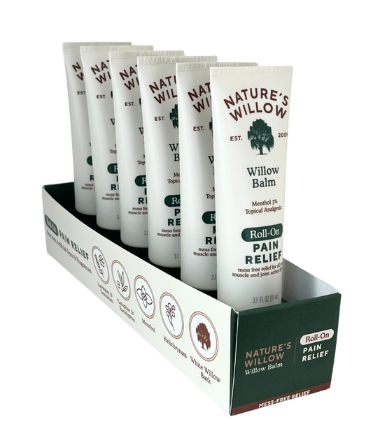 MESS FREE Roll On Essential Oil Pain Relief 3.1 oz