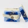 Rosemary/Sage/Basil Goat Milk Soap w/Dish