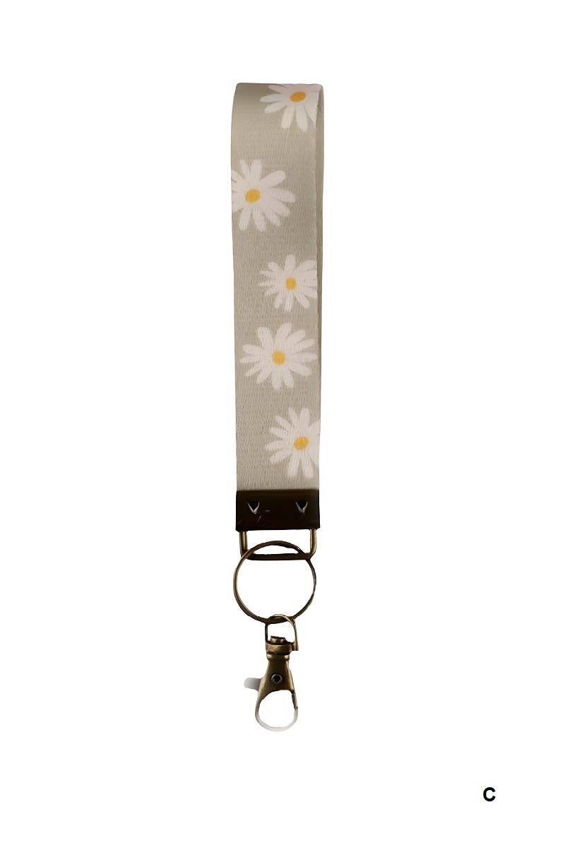 Trendy Design Wristlet Keychain Lanyard